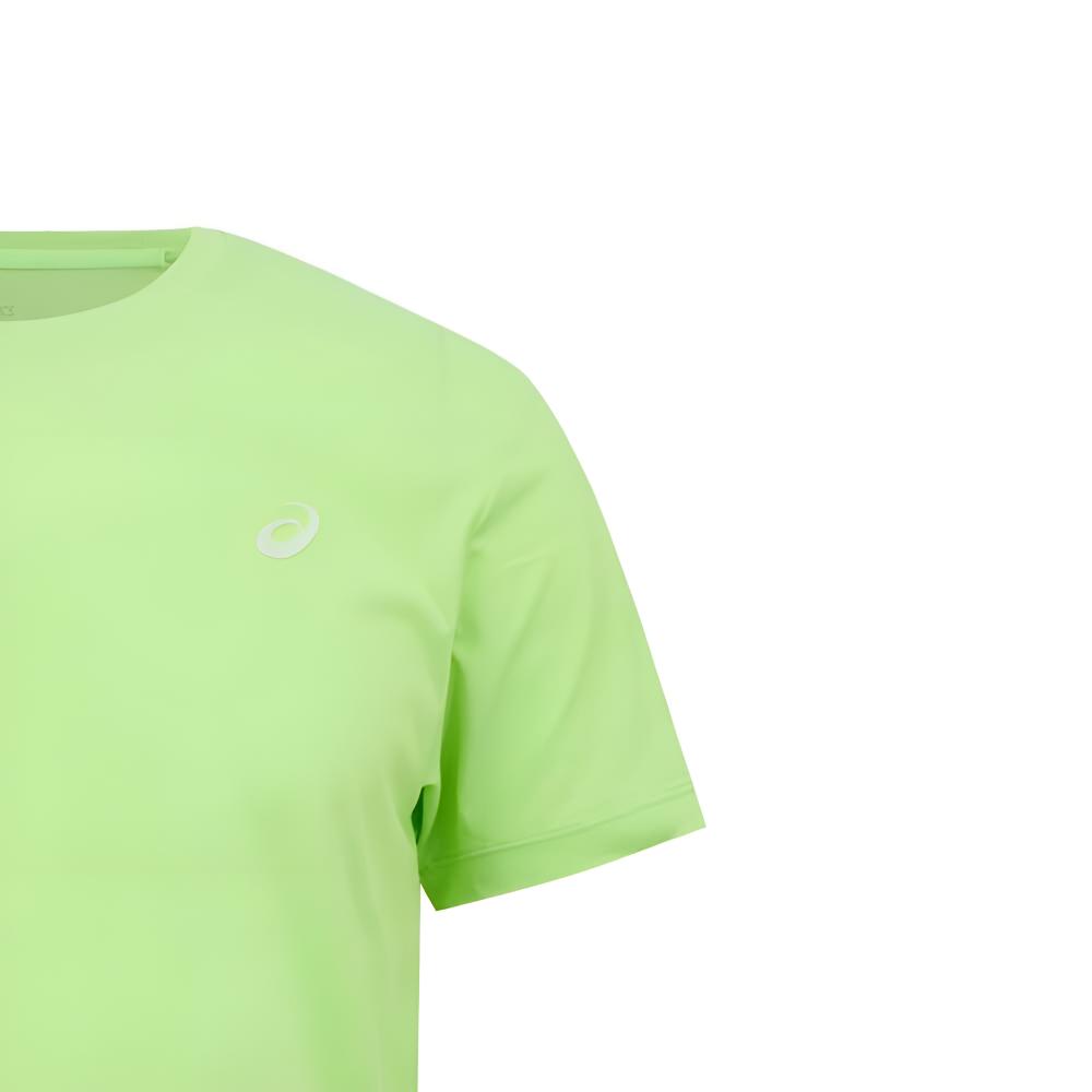 Asics Влагоотводящая легкая прохладная мягкая однотонная футболка мужские топы 2011D657-300