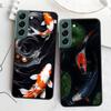 High End Ornamental Fish and Koi Carp Phone Case For Samsung Galaxy S22 S25 Ultra S21 S10 Plus S26 Edge S20 S23 S24 FE Cover