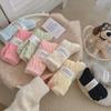 Super Soft Plush Mid-Tube Socks for Women - Trendy, Thick, Warm, and Cozy Floor or Sleeping Socks for Autumn and Winter.