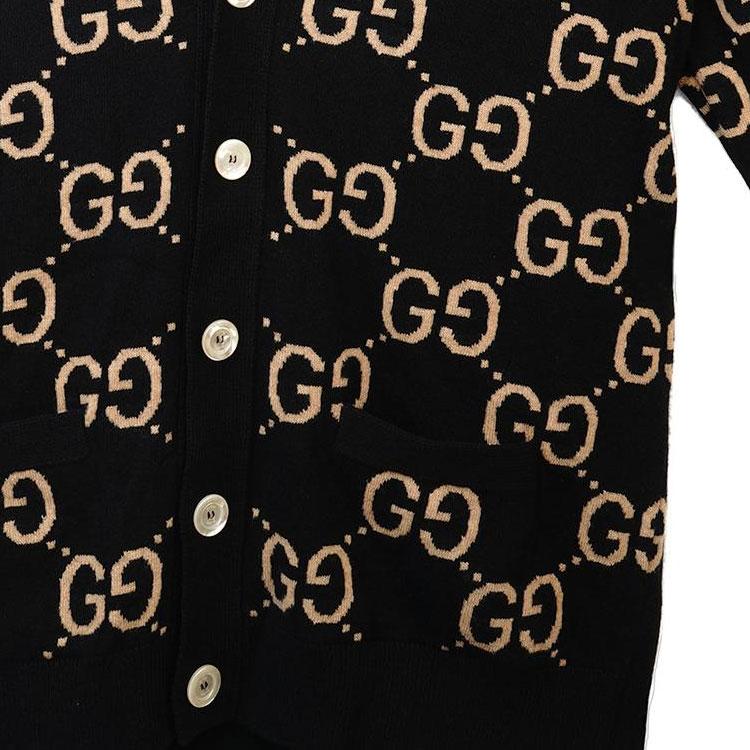 GUCCI Gg Jacquard Button-Up Cardigan 694758-XKCC5-1440