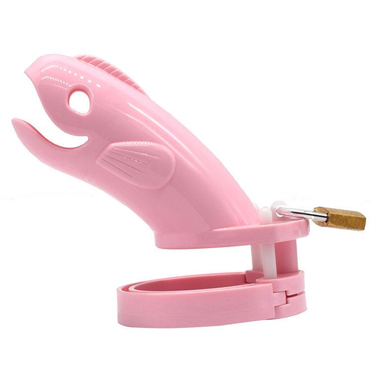 New Design Plastic Cock Cage Chastity Male Chastity Device Penis Rings Sexy Toys for Men Adult 5 Colors to Choose Sex Products