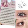 Comic Fake Eyelashes, Suitable For Various Combinations Of Eye Makeup, Soft And Lightweight, Single Cluster Diy Eyelashes
