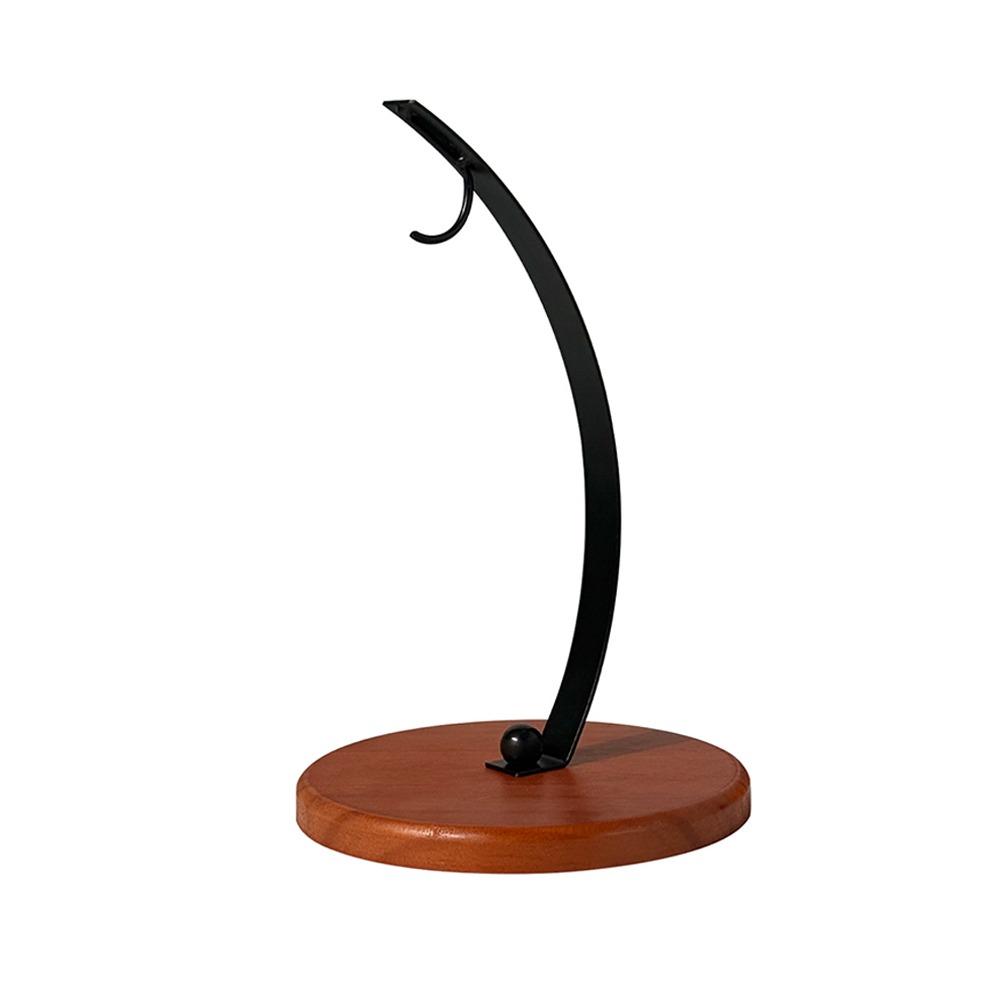 Stable Stand Banana Hanger Rack With Wood Base Fruit Storage Holder Creative Fruit Hanger Kitchen