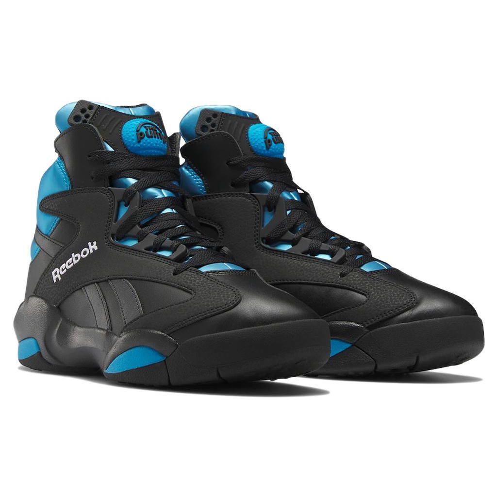 Reebok Shaq Attaq Black Azure 2023 Men Sneakers Core-Black Footwear-White HR0499