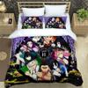 Japanese Manga Demon Slayer Bedding Set Soft Bed Cover Pillowcase Single/double Children and Adolescents Sheet Set