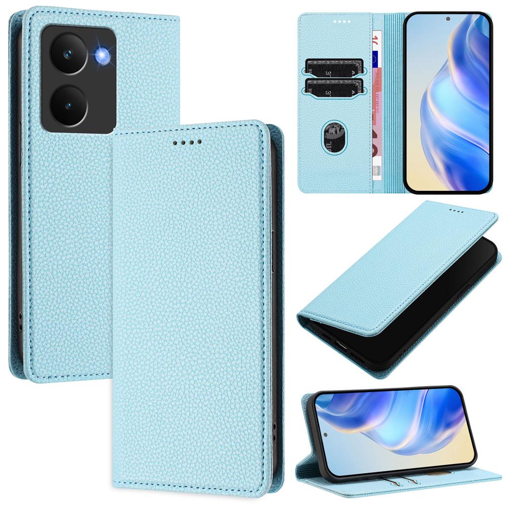 For Realme P3 Ultra 5G Wallet Case RFID Blocking Litchi Texture Leather Mobile Cover