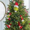 5Pcs Christmas Tree Hanging Decorations Festive Ornaments Gift Green Elf for Home Decor Party Atmosphere