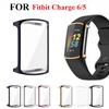 TPU Protective Case for Fitbit Charge 6 5 Soft and Flexible Watch Cover with Screen Protection Case Replacement Accessories