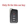 Leather Car Remote Key Case Cover for Lexus Nx200 Nx300h Rx 350 450h Es350 Gs Is Ls Gs Rc F 2014 2015 2016 4 Buttons Accessories