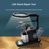 3X/4.5X/25X Lens Phone Repair Tool Auxiliary Clip Welding Magnifier Soldering Stand  Manual Welding