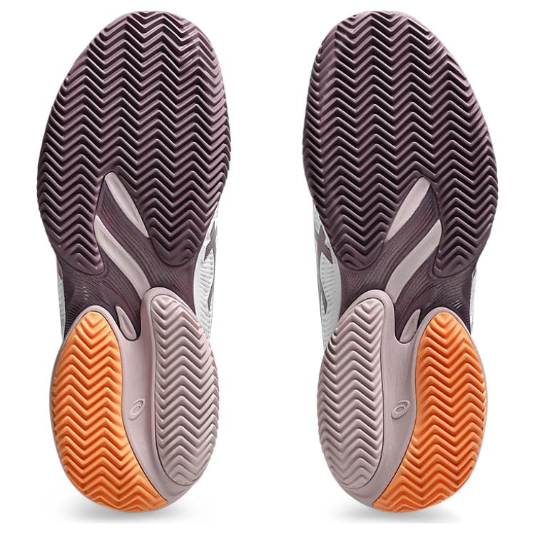 Asics Court FF 3 Удобные Мягкие Амортизирующие Прочные Поддерживающие Низкие Теннисные Кроссовки Женские кроссовки Белые Розовые 1042A221-104