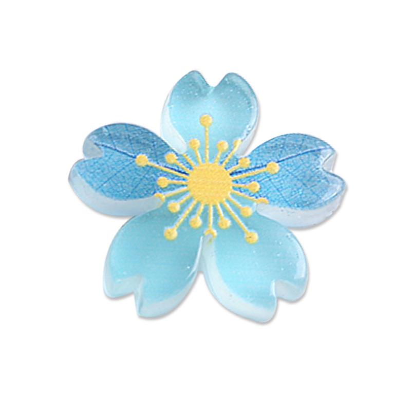 Светящиеся 5 шт. DIY Орнамент Красота Декоративный материал Вишневый цвет Патч Смола Цветочные аксессуары Модный чехол для мобильного телефона Заколка для волос