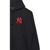 New Era FW22 Толстовка с длинным рукавом с фольгированным принтом Унисекс толстовка Черный 13480567