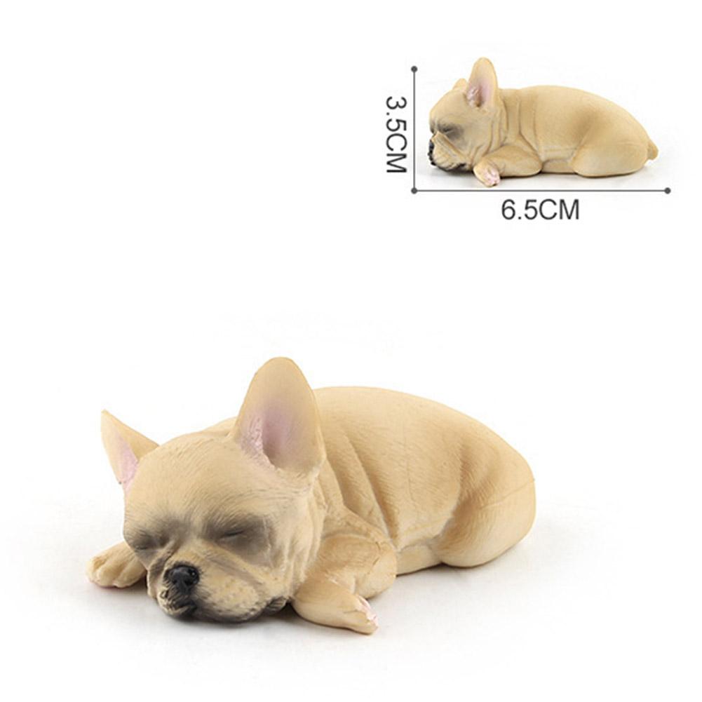 Милая имитация спящего бульдога в форме игрушки-украшения