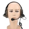Outdoor Earmuff Microphone Earphone Headset for Combat Games