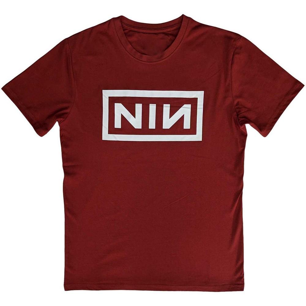 Nine Inch Nails Classic Logo Red T-Shirt Size S-5XL Fanmade