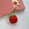 Ключница-подвеска из корейского шерстяного фетра в виде овоща: Милый брелок для сумки для женщин