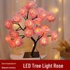 Светодиодный ночник в виде цветка розы для украшения комнаты: Современное украшение для домашней атмосферы