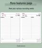 2026 Daily Planner: One Page Per Day Student Notebook