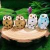 Garden Plug-in Bare-footed Car Decoration Owl Ornaments Miniatures Figurine Mini Owl Resin Crafts