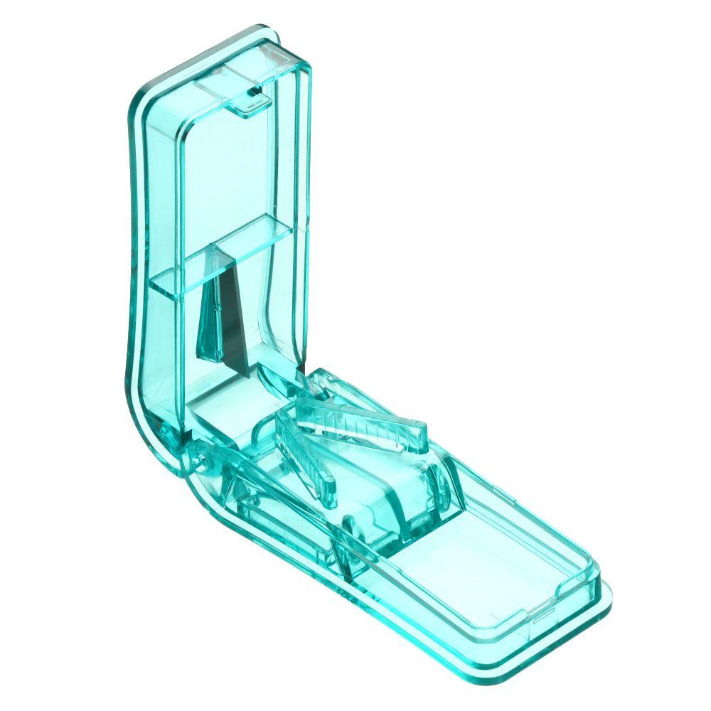 Slicer Pill Case Storage Tablet Divider Multiple Pill Cutter for Small or Large Mini Pill Splitter