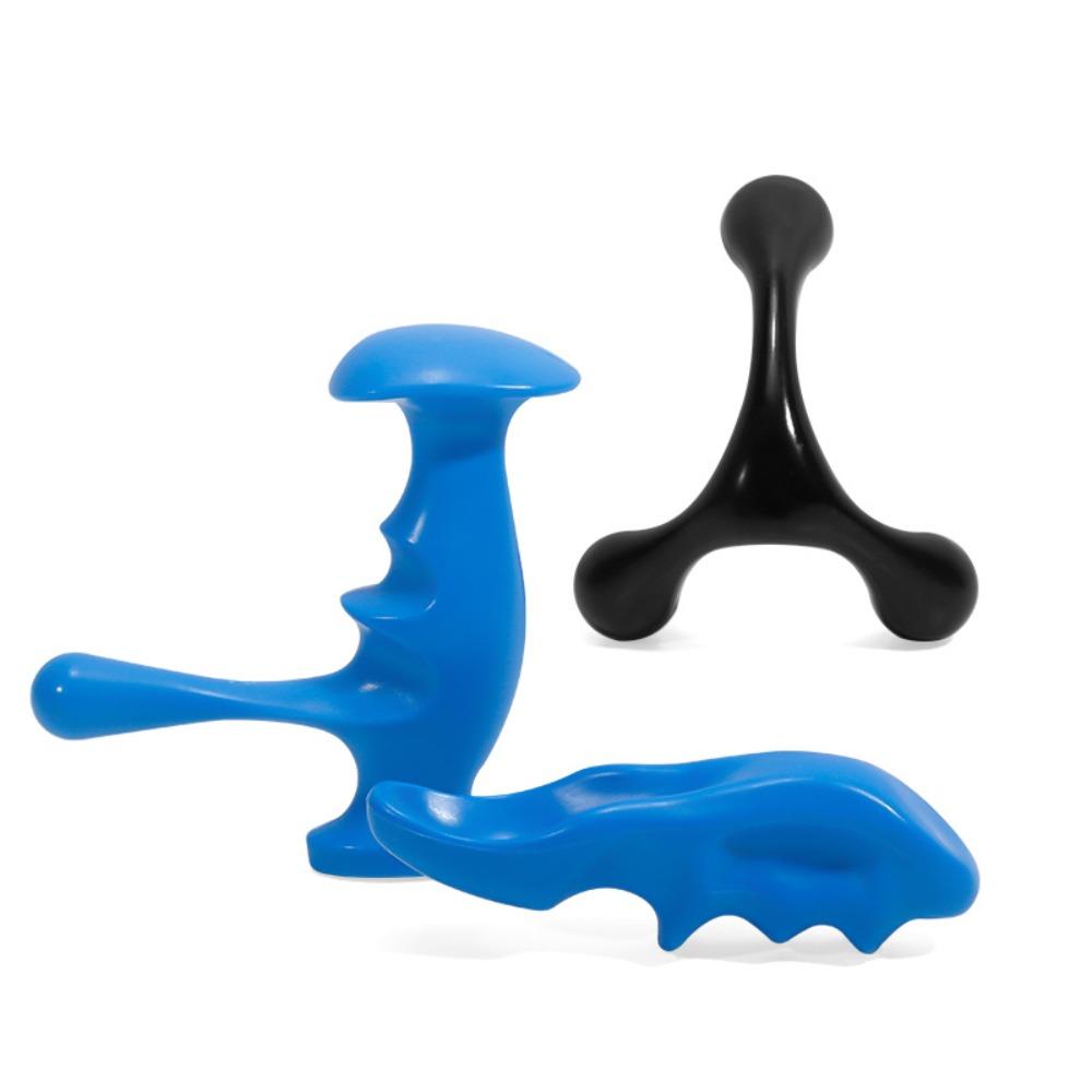 Manual Thumb Saver Massager Relaxation Fatigue Relief T-shaped Massager Thumb Finger Physiotherapy Trigger Point Massager