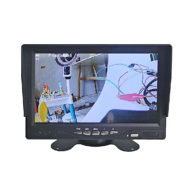 DIYKIT 7inch AHD IPS 2CH Rear View Car Monitor Support CVBS 720P 1080P AHD Car Camera Video Recording