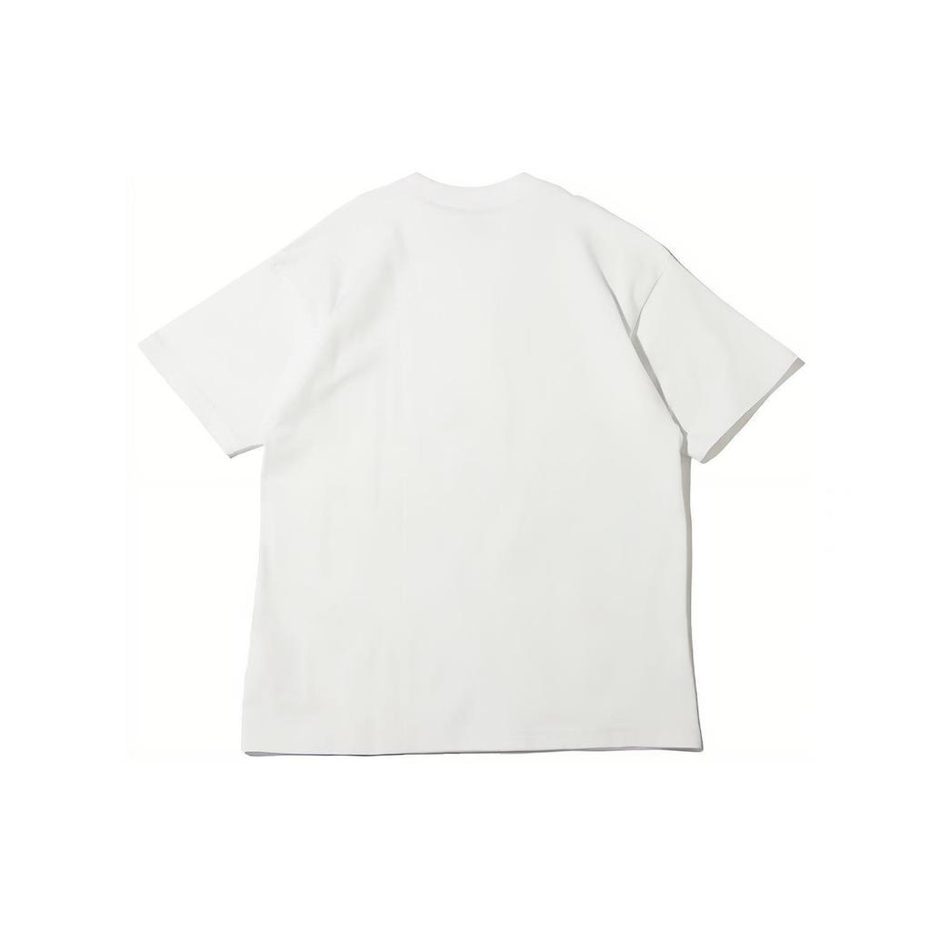 Nike Футболки Мужские Белые С Круглым Вырезом Умеренный Прямой Крой DA0321-121