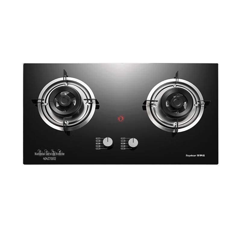 Royalstar Dual Burner Built-in Gas Cooktop CN plug (adapter included)