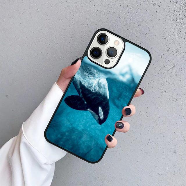 Новинка Чехол-ракушка Косатка Для iPhone 17 Air 15 16 14 13 12 Pro Max 11 Pro Max Plus Чехол для телефона