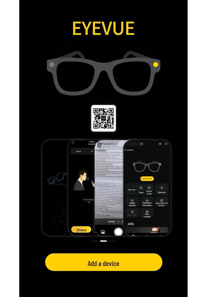 Cross-Border AI Smart Glasses T100: 800W Pixel Camera, 8G Memory, Video Recording, AI Object Recognition, Translation