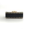 [Pre-Owned] Padlock Moonlight Treasure Box Series Metal Lock Logo Canvas And Leather Crossbody Bag Small - Very Good #1R1M9EU