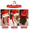 Christmas Gifts Santa Pinching Moving Ears Hat Elk Headgear Headdress Decorations Small Gifts Christmas Ornaments New Year For Christmas Decorations