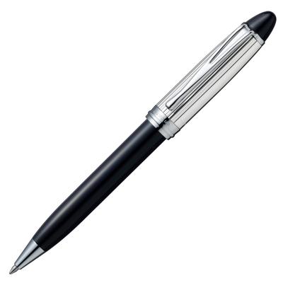 Шариковая ручка AURORA Epsilon Silver Серебряный колпачок Черный Обычный импортный продукт Корпус на масляной основе B34-CN Размер 139 мм/BP/31 г