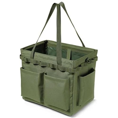 Ladfrol Camping Bag, Large Capacity, Foldable, Multifunctional Storage Box, Water-Repellent, Perfect for Outdoor Activities, BBQs, Camping, and More.