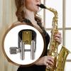 Sax Ligature Fastener Clamp Stable Fit PU Enhancement Saxophone Clip Single Screw for