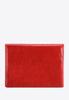 Wittchen Men's Leather Business Card Case Red Red Genuine Leather