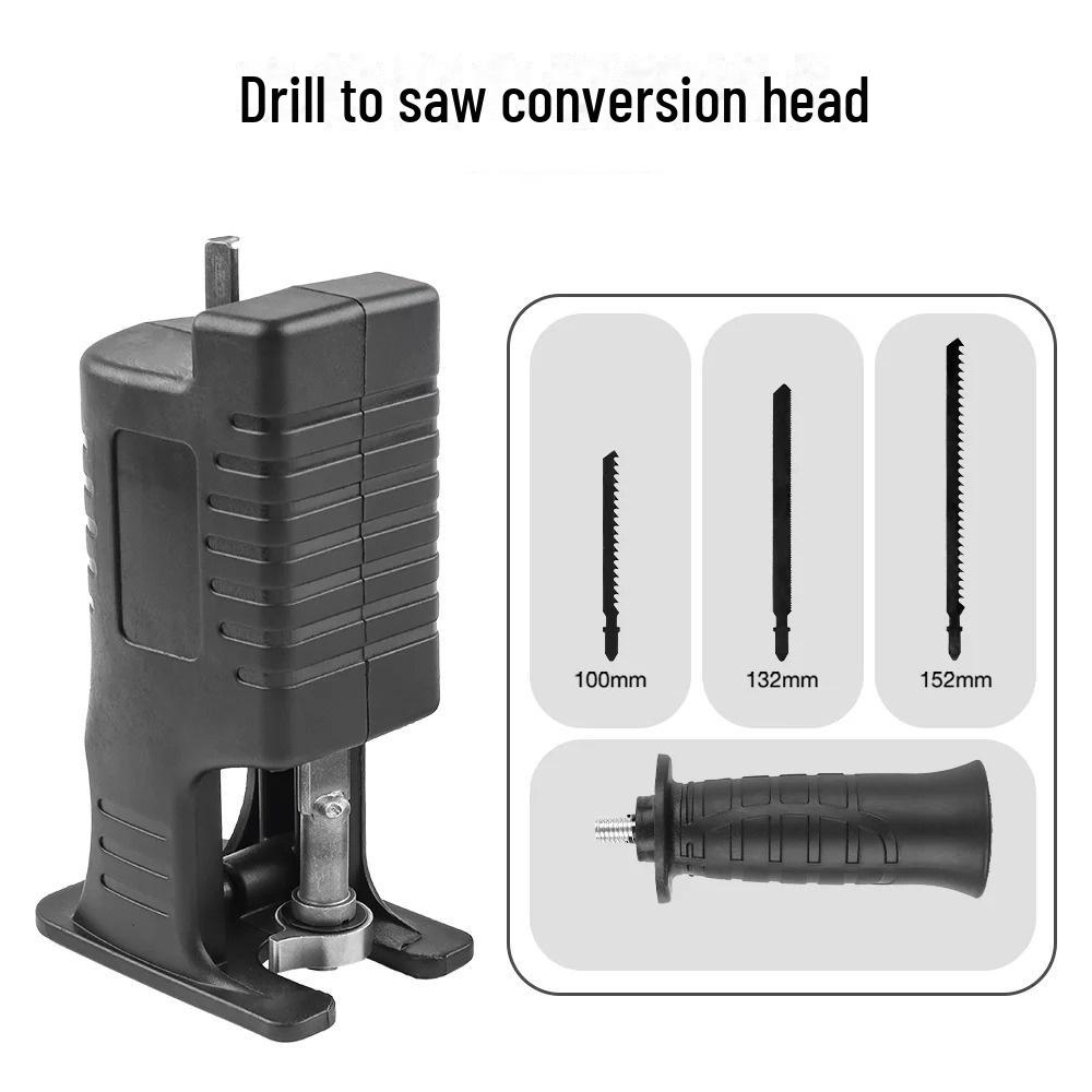 Электрическая ручная дрель-трансформатор для пилы - возвратно-поступательная пила для деревообработки, криволинейной резки, небольших проектов по дереву