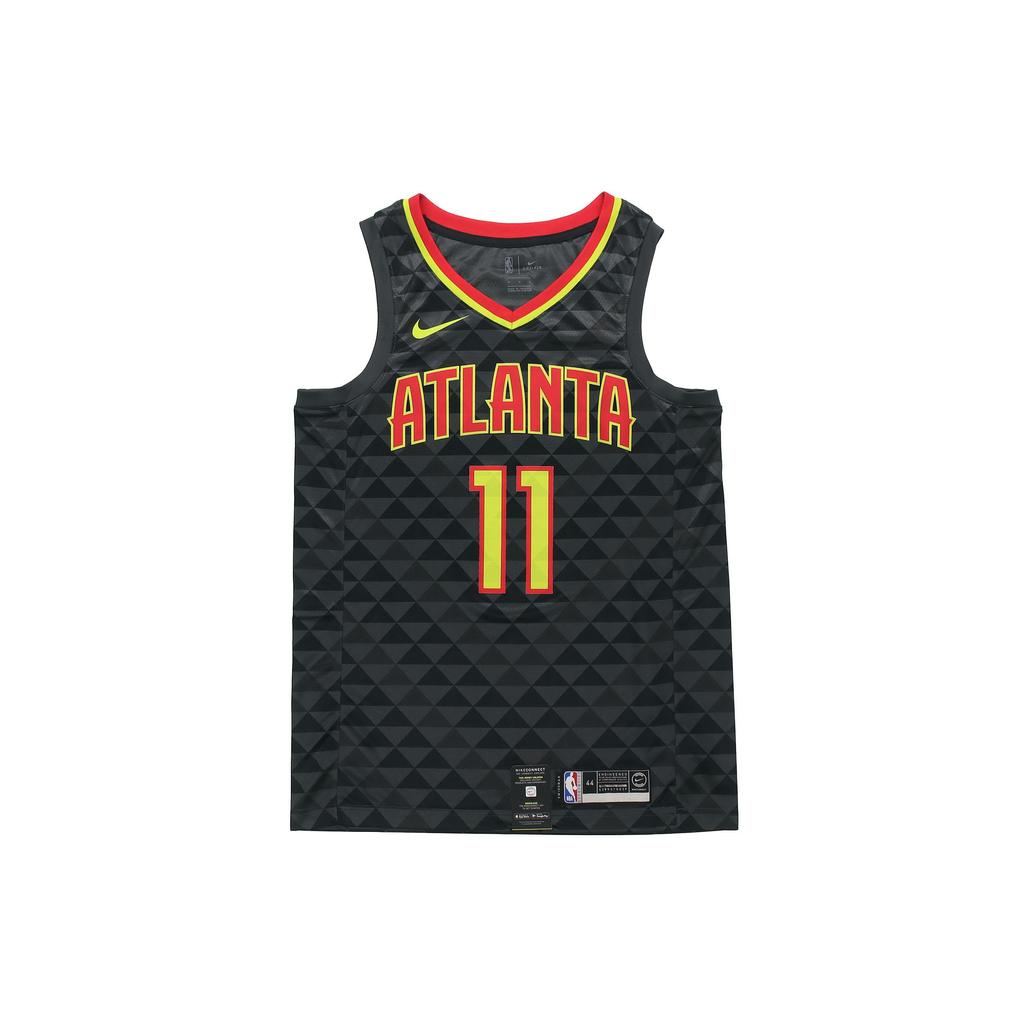 Nike Atlanta Hawks Trae Young #11 Basketball Jersey Men Basketball Jerseys Black 864457-017