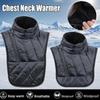 Зимний теплый шарф на шею для мотоциклиста, защита груди и шеи для мотоциклиста, ветрозащитный теплый шарф, нагрудник, термоворотник для мотоцикла