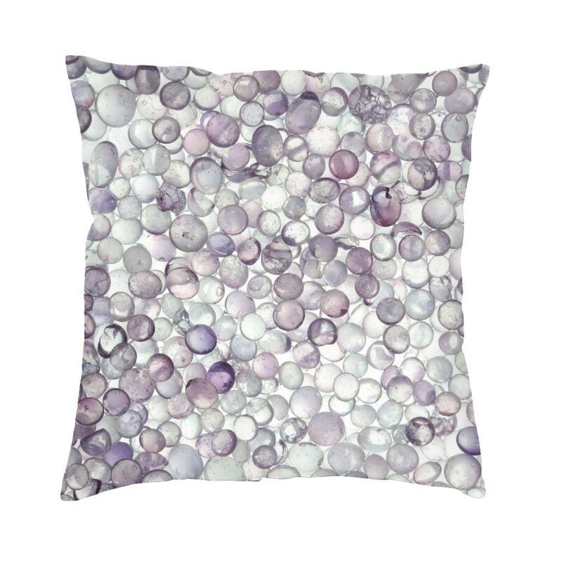 Blue Silica Gel Package Square Pillow Cover Home Decorative Cushions Throw Pillow For Sofa Double-Sided Printing