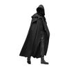 Halloween Hooded Cloak Unisex Men Women Cape Solid Long Cloak Role Cosplay Costumes Outwear Retro