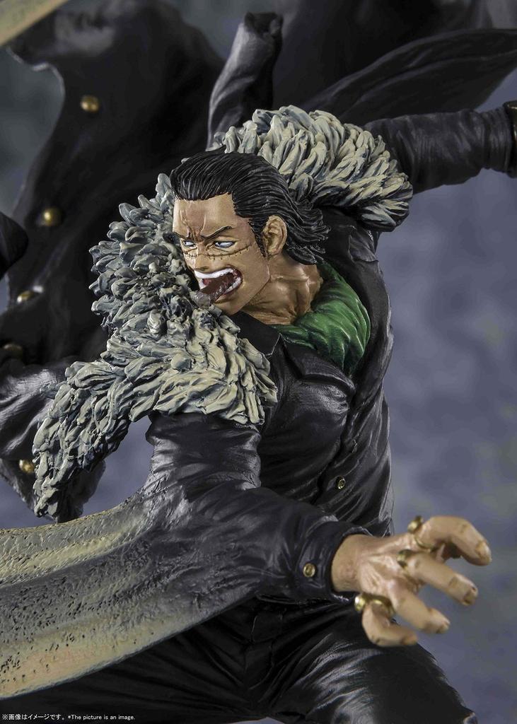 TAMASHII NATIONS Figuarts ZERO ONE PIECE Sir Crocodile 205 мм окрашенная полная фигурка [EXTRA BATTLE] -Summit Battle- приблизительно. ПВХ и АБС