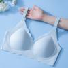 Мода Беременные женщины кормящие грудью тонкие фиксированные чашки без стального кольца для сборки и предотвращения провисания, послеродовой бюстгальтер для кормления с открытой пряжкой спереди