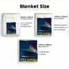 Titanic 2D Flat Pattern Flannel Blanket High quality All Seasons Warmth and Comfort Perfect for Christmas Gifts.MMT0918519