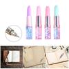 4 шт. новинка жидкий песок гелевая ручка помада в форме гелевой ручки карманная гелевая ручка чулки наполнители для ребенка девочка студент награда