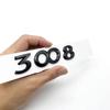 2026 Hot Car Sticker For Peugeot 2008 3008 4008 5008 Parts Accessories Car ABS Boot Trunk Tail Chrome Letters Words Logo Badge E