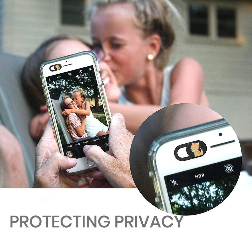 Слайдер для веб-камеры, Слайдер для камеры ноутбука, Ультратонкий, подходит для MacBook Air Pro, iPhone iPad, Mac Camera Blocker для защиты ноутбука