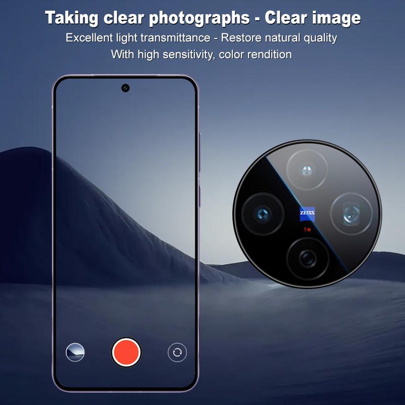 Для Vivo X200s 5G Glass IMAK High Definition Glass Lens Film Self-positioning Version
