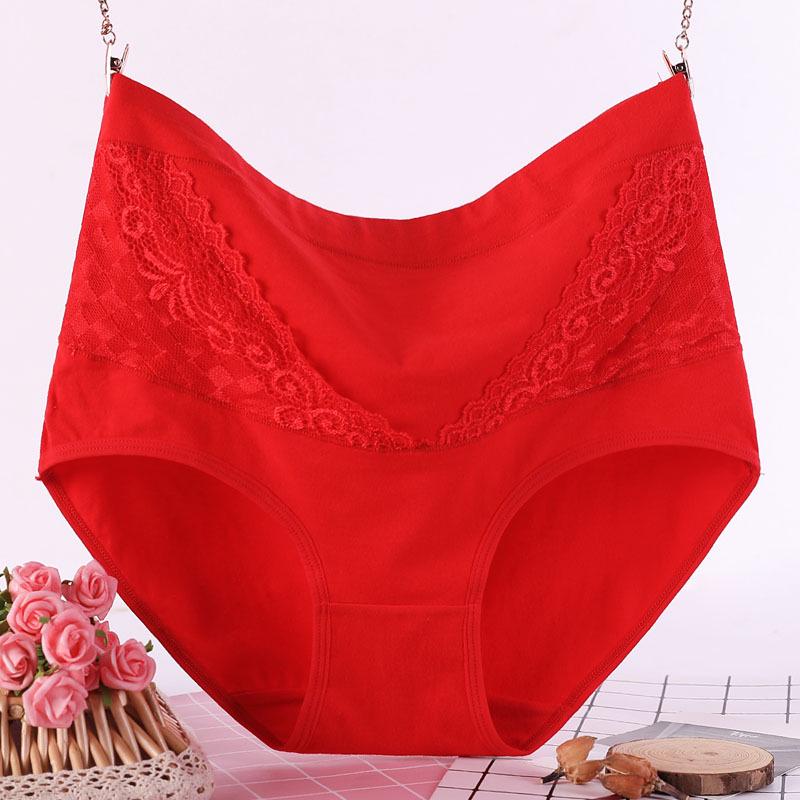 910 High Waist Cotton Panties for Middle-Aged Women - Plus Size, Extra Large Shorts